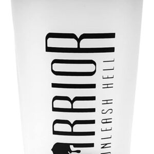 Warrior Protein Shaker Bottle, Includes Wire Mixball Blender ? 600ml