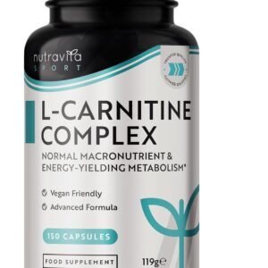 Nutravita L-Carnitine Complex – High Strength Capsules