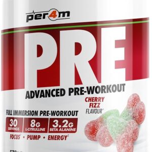 Per4m Pre Workout Powder | Intense Pump, Sustained Energy & Mental Focus