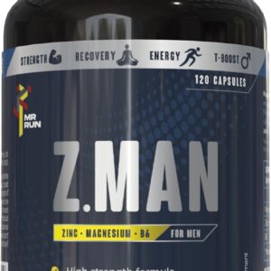 Zinc Magnesium Supplement for Men, 120 Capsules