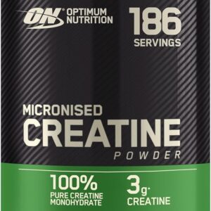 Optimum Nutrition Micronised Creatine Powder, 186 Servings, 634 g
