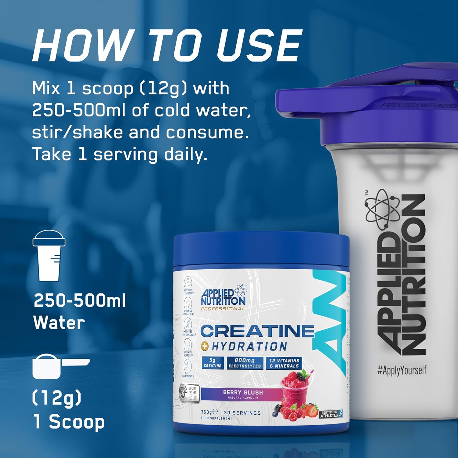 Applied Nutrition Creatine + Hydration - Image 2