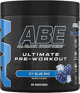 Applied Nutrition ABE Pre Workout (375g – 30 Servings) (ICY Blue Raz)