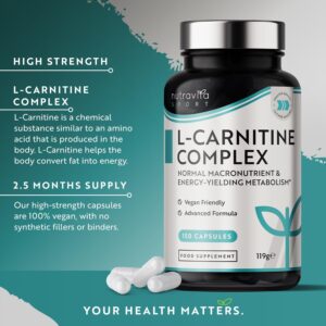 Nutravita L-Carnitine Complex – High Strength Capsules