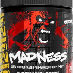 MUTANT Madness | Ultra-Concentrated Pre-Workout Supplement | 360mg