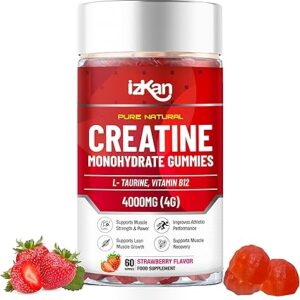 Pro Creatine Monohydrate Gummies 4000mg for Men & Women