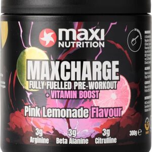 MaxiNutrition Max Charge Vitamin Boosted Pre-Workout 300g