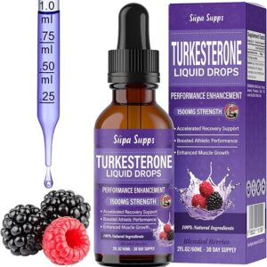 Turkesterone Liquid Drops 60ml High Strength 1500mg