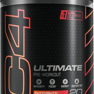 C4 Ultimate Pre Workout Powder Tutti Frutti 20 Servings 4800mg